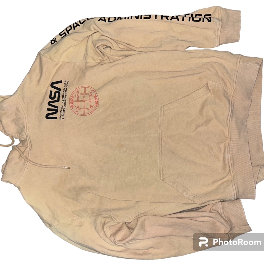 MEDIUM NASA HOODIE (CREAM)